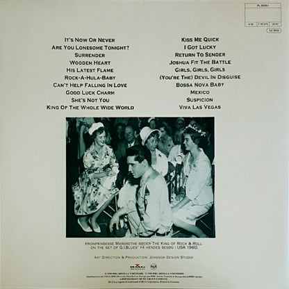 Elvis Presley : Danske Single Hits (LP, Comp)