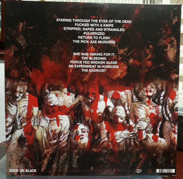 Cannibal Corpse : The Bleeding (LP, Album, RE, RM, Red)