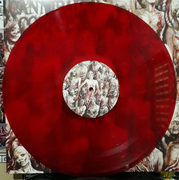 Cannibal Corpse : The Bleeding (LP, Album, RE, RM, Red)
