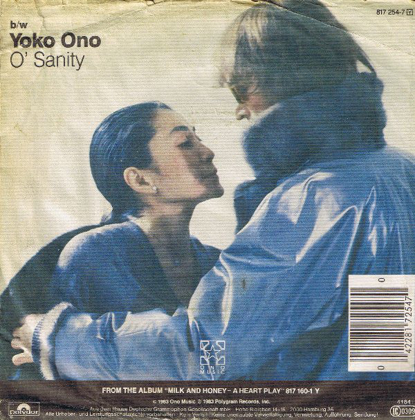 John Lennon : Nobody Told Me (7", Single)