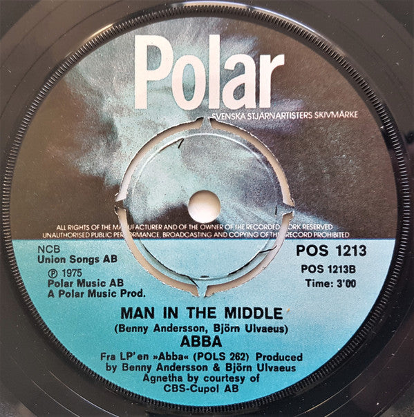 ABBA : SOS (7", Single, Yel)