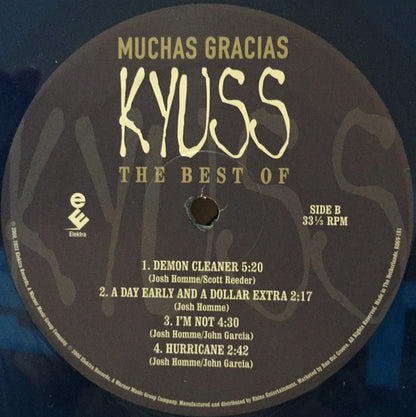 Kyuss : Muchas Gracias: The Best Of Kyuss (2xLP, Comp, Ltd, Num, RE, Blu)