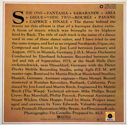 Jon Lord : Sarabande (LP, Album)
