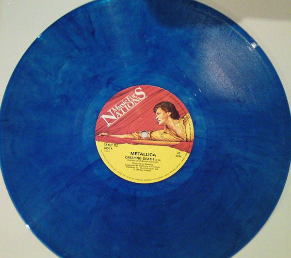 Metallica : Creeping Death (12", RE, Blu)