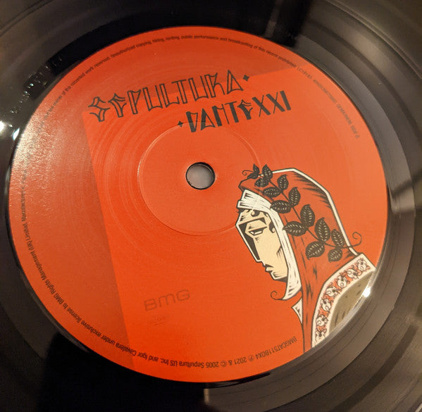 Sepultura : Dante XXI (LP, Album, RE)