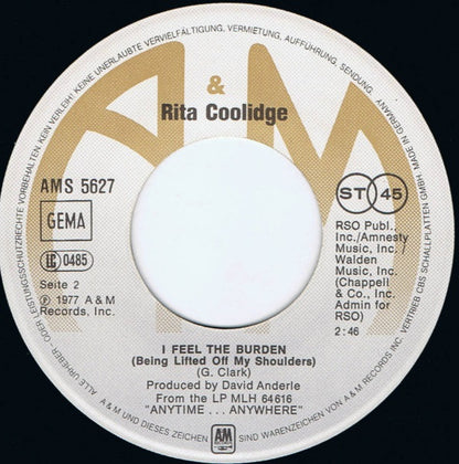 Rita Coolidge : The Way You Do The Things You Do (7", Single)