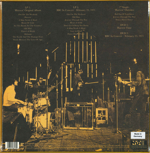 Neil Young : Harvest (LP, Album, RE, RM + LP + 7", Single + DVD + DVD + )
