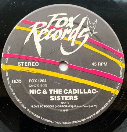 Nic & The Cadillac-Sisters : I Love To Boogie (Cadillac Version) (12")