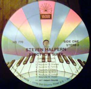 Steven Halpern : Spectrum Suite (LP, Album, RE)