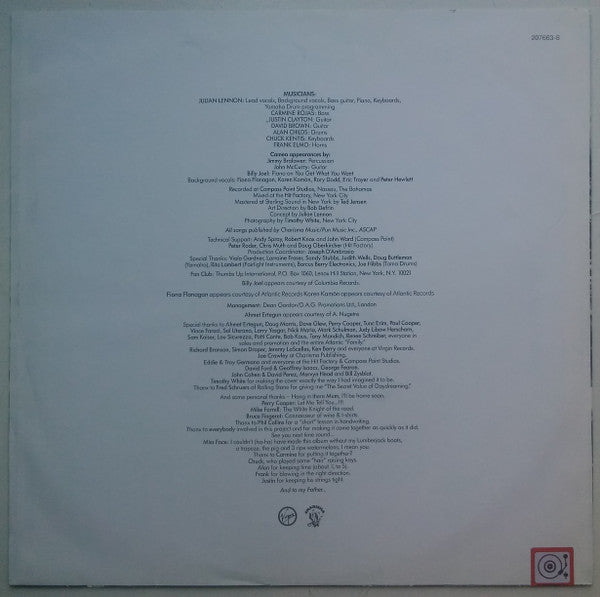 Julian Lennon : The Secret Value Of Daydreaming (LP, Album)