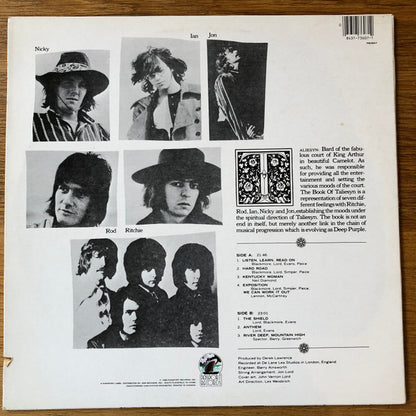 Deep Purple : The Book Of Taliesyn (LP, Album, RE)