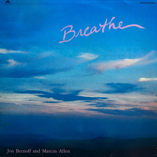 Jon Bernoff And Marcus Allen (2) : Breathe (LP, Album, RE)