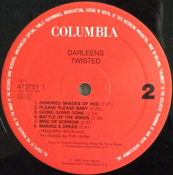 Darleens : Twisted (LP)