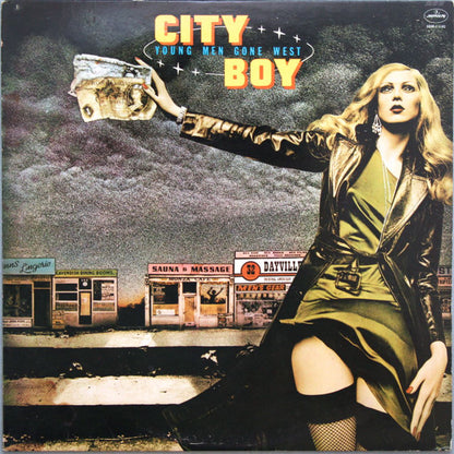 City Boy : Young Men Gone West (LP, Album, Pit)