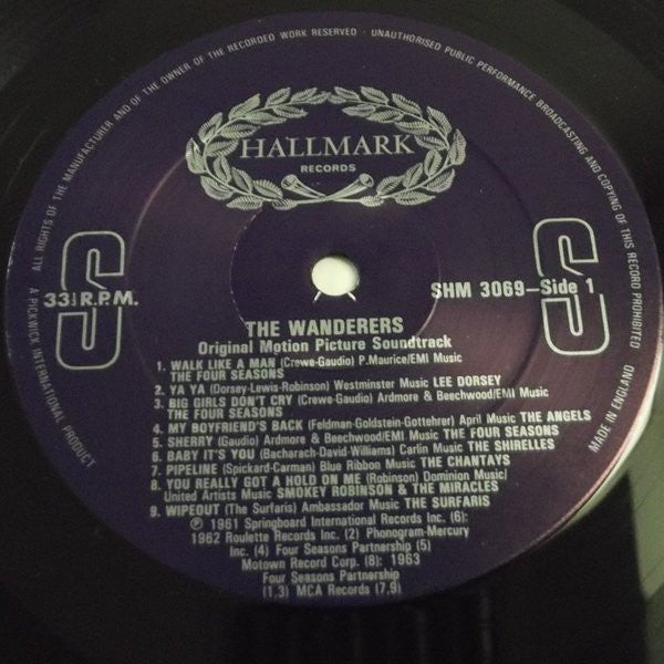 Various : Jukebox Classics - The Wanderers (Original Soundtrack) (LP, Comp, RE)