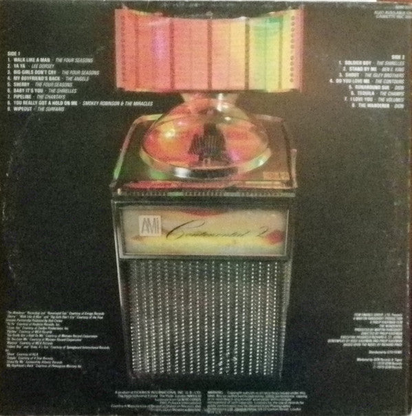 Various : Jukebox Classics - The Wanderers (Original Soundtrack) (LP, Comp, RE)