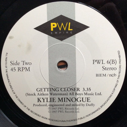 Kylie Minogue : The Loco-Motion (7", Single)