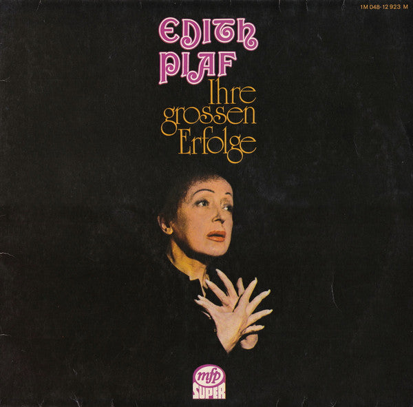 Edith Piaf : Ihre Grossen Erfolge (LP, Comp)