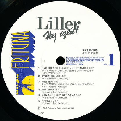 Liller* : Hej Igen! (LP, Album)