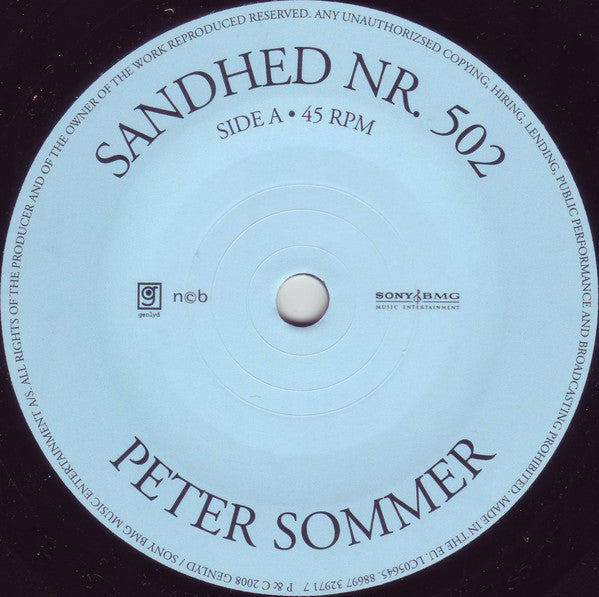 Peter Sommer : Sandhed Nr. 502 (7", Single, Ltd)