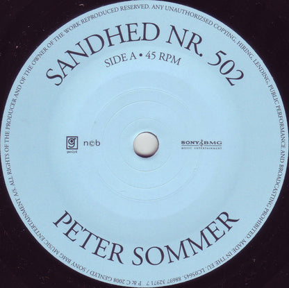 Peter Sommer : Sandhed Nr. 502 (7", Single, Ltd)