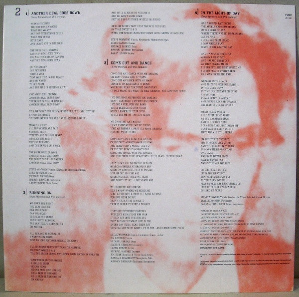 Steve Winwood : Refugees Of The Heart (LP, Album)