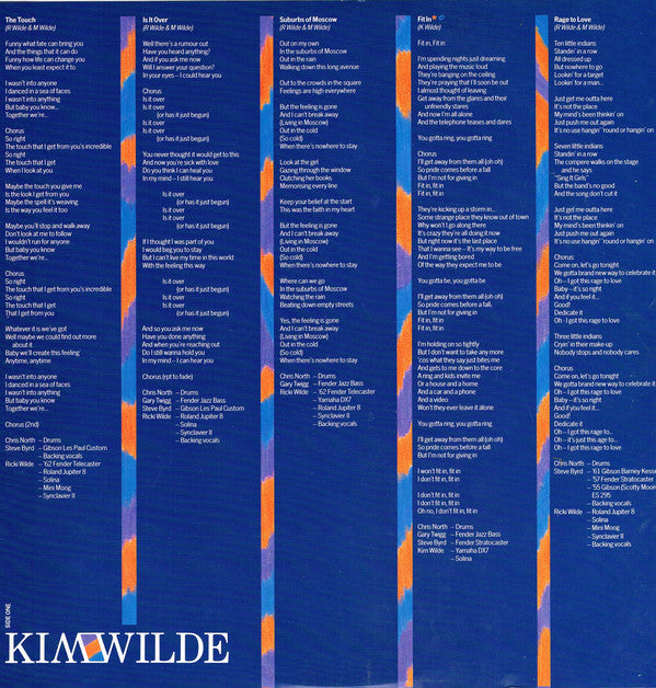Kim Wilde : Teases & Dares (LP, Album)