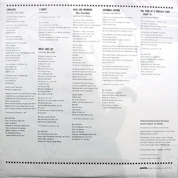 The Alan Parsons Project : The Best Of The Alan Parsons Project Volume 2 (LP, Comp)