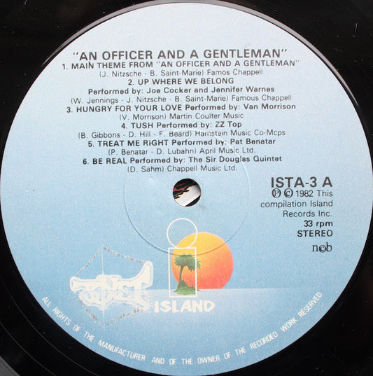 Various : An Officer And A Gentleman - Soundtrack (LP, Comp)