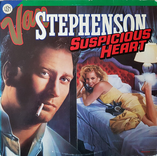 Van Stephenson : Suspicious Heart (LP, Album, Glo)
