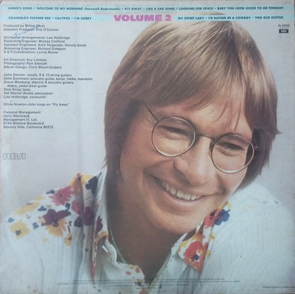 John Denver : The Best Of John Denver Volume 2 (LP, Comp)