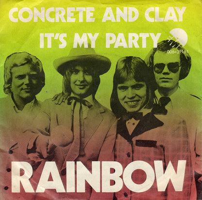 Rainbow (9) : Concrete And Clay (7", Single, Gre)