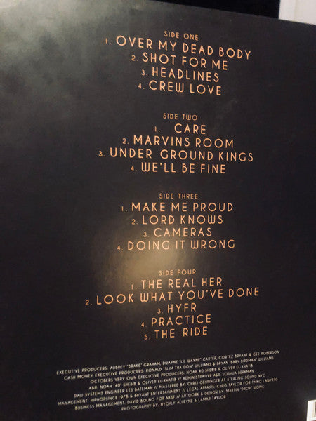 Drake : Take Care (2xLP, Album, M/Print, RE)