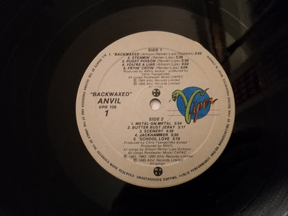 Anvil : Backwaxed (LP, Album, Comp)