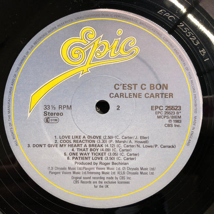 Carlene Carter : C'est C Bon (LP, Album)