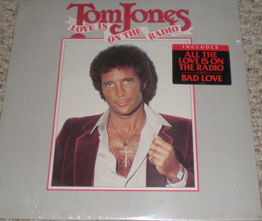 Tom Jones : Love Is On The Radio (LP, Album)