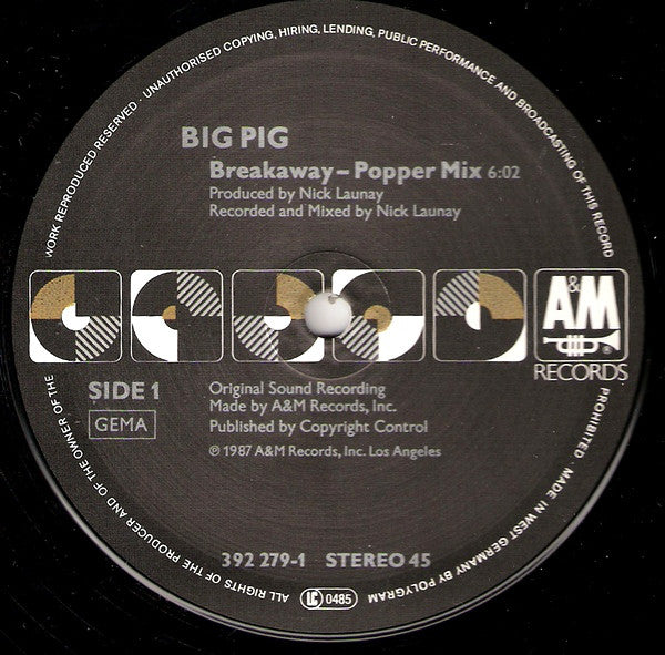 Big Pig : Breakaway (12", Maxi)