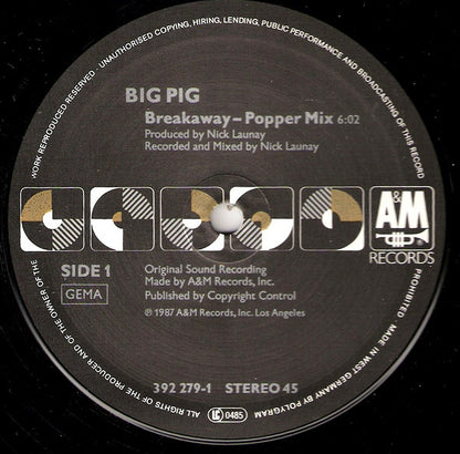 Big Pig : Breakaway (12", Maxi)