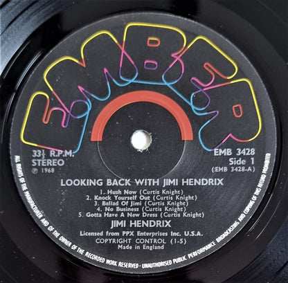 Jimi Hendrix : Looking Back With Jimi Hendrix (LP, Comp, Ste)