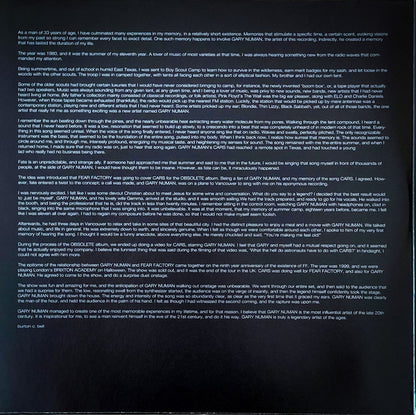 Gary Numan : Scarred (2xLP, Album, Ltd, RE, Whi)