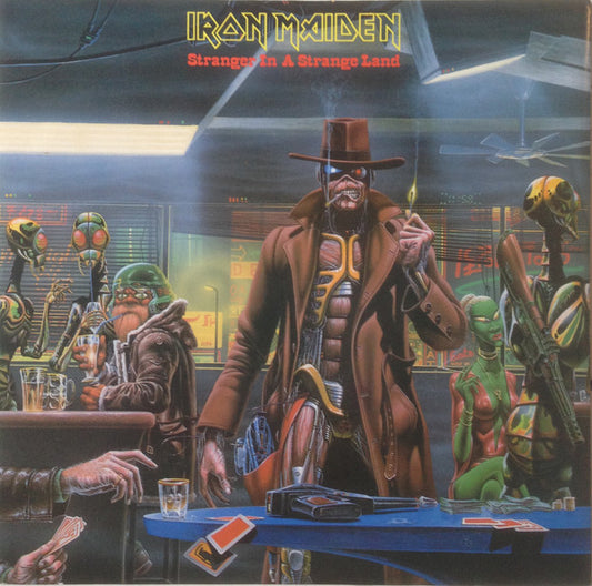 Iron Maiden : Stranger In A Strange Land (12", Single)