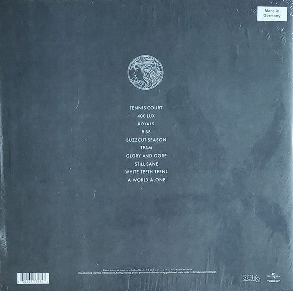 Lorde : Pure Heroine (LP, Album, RE)