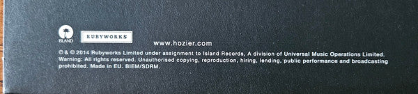 Hozier : Hozier (2xLP, Album)