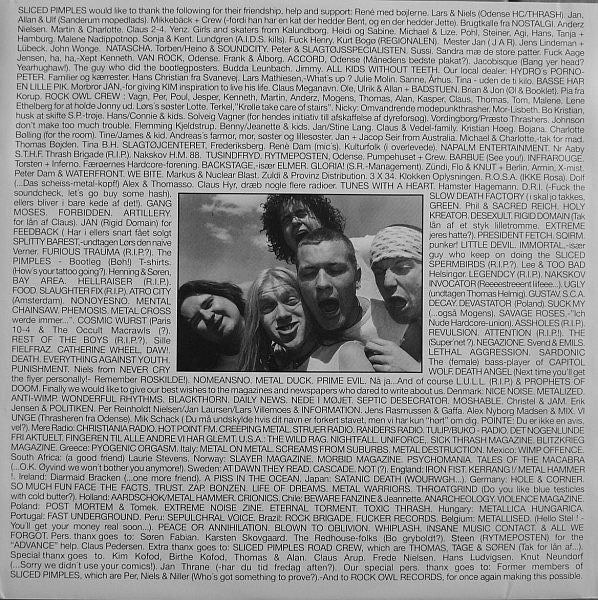 Sliced Pimples : Fuckin' Serious Guess Why...? (LP, Album)