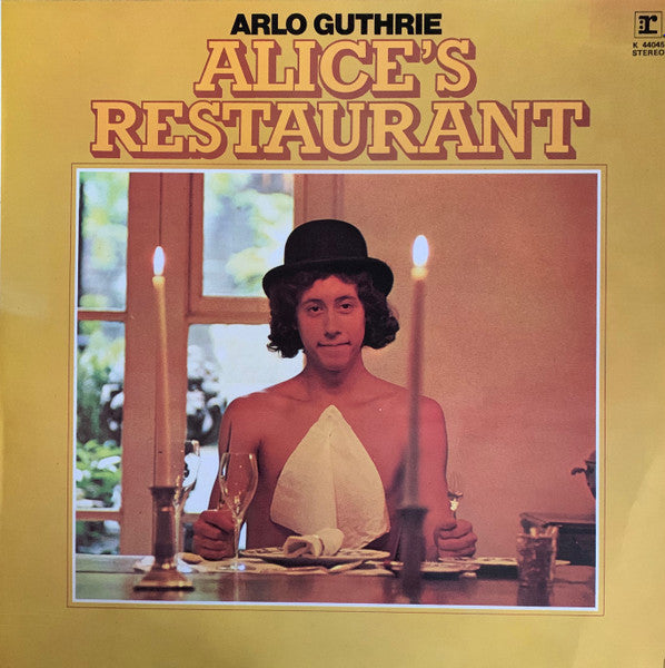 Arlo Guthrie : Alice's Restaurant (LP, Album, RE)