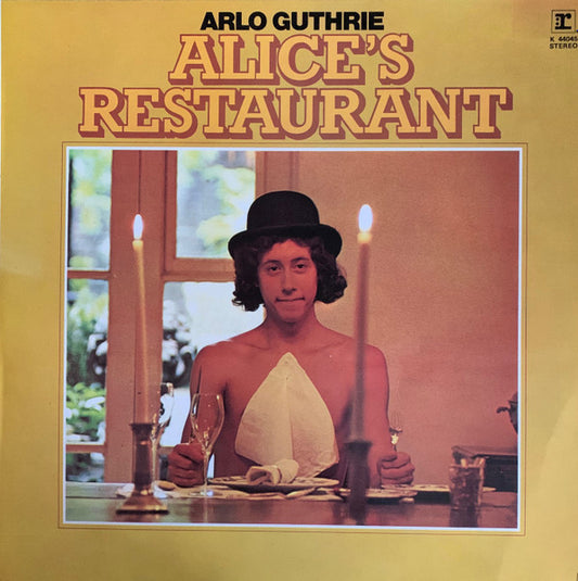 Arlo Guthrie : Alice's Restaurant (LP, Album, RE)