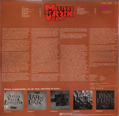 Geordie : Masters Of Rock Vol. 8 (LP, Comp)