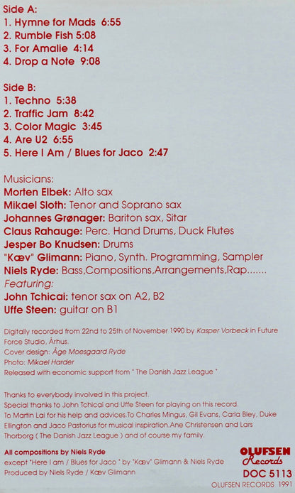 Niels Ryde Septet : Traffic Jam (LP, Album)