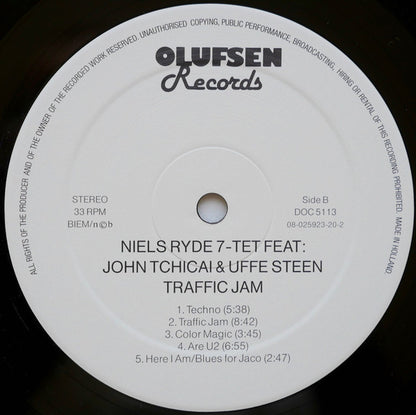 Niels Ryde Septet : Traffic Jam (LP, Album)