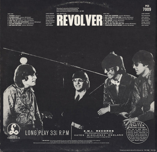 The Beatles : Revolver (LP, Album, RE)